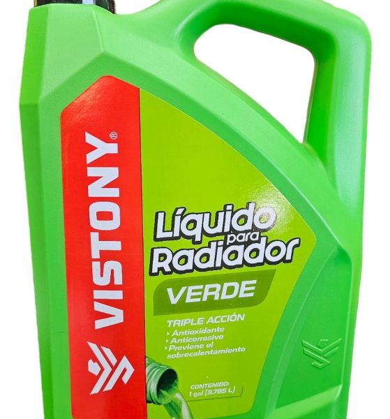 Coolant Refrigerante Anticongelante Vistony Verde 3 78 Lts