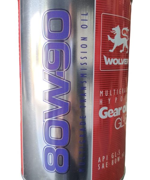 Aceite Wolver Transmision 80w90 Api Gl5 1 Litro