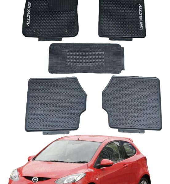 Pisos De Goma Mazda 2 2007-2014 Calce Perfecto Calidad