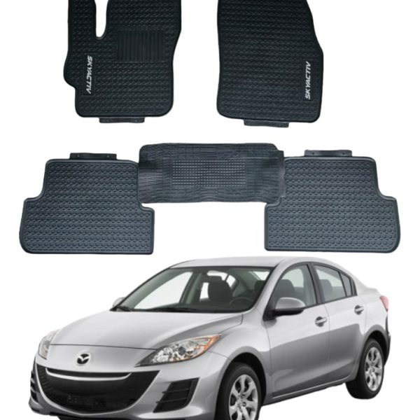 Pisos De Goma Calce Perfecto Mazda 3 2010-2014 Calidad Super