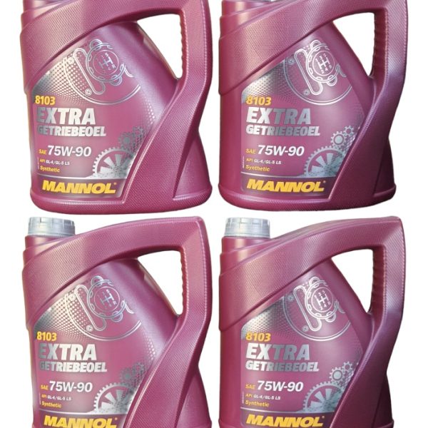 Aceite 75w90 Mannol Api Gl4 -gl5 Ls 16 Litros