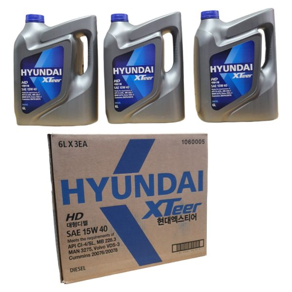 Aceite 15w40 Hyundai Xteer Diesel 18 Litros