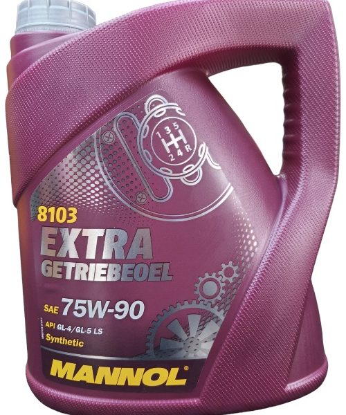 Aceite 75w90 Caja Mecanica - Diferencial Mannol Gl4-5 4 Lts