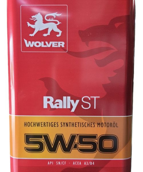 Aceite 5w50 Wolver Rally St 4 Litros