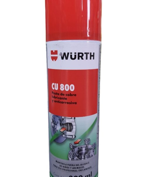 Pasta De Cobre Lubricante Wurth Cu800 300 Ml