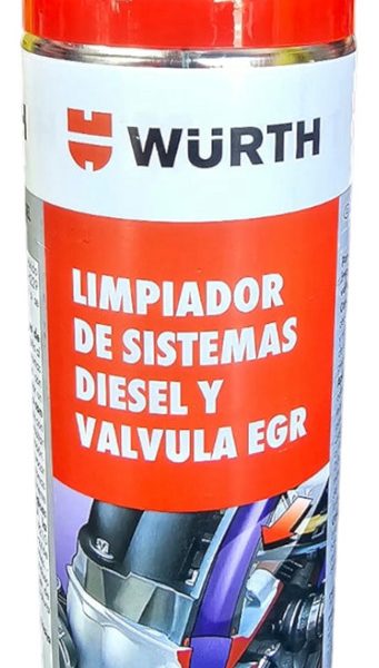 Aditivo Wurth Limpieza Egr Y Sistema Diesel 400 Ml , Aleman
