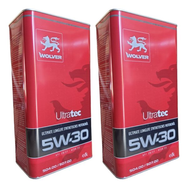 Aceite 5w30 Wolver Ultratec 10 Litros 20.000 Km 10 Litros