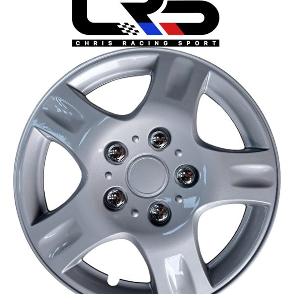 4 Tapas De Rueda Aro 14 Universal Modelo Silver , Calidad