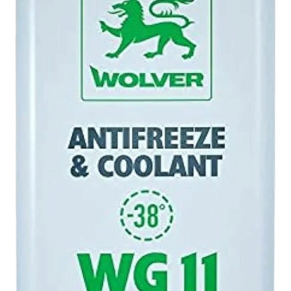 Coolant Anticongelante Wolver 50/50 Color Verde 5 Litros