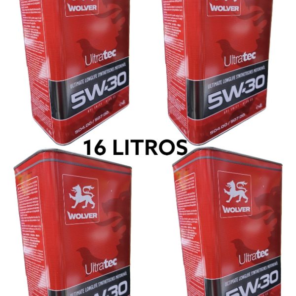 Aceite 5w30 Wolver Aleman Bencineros Y Diesel Dpf 16 Litros