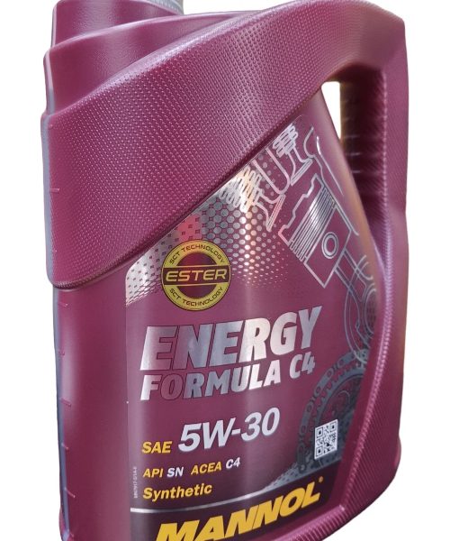 Aceite 5w30 Mannol Formula C4 , Sintetico 5 Litros