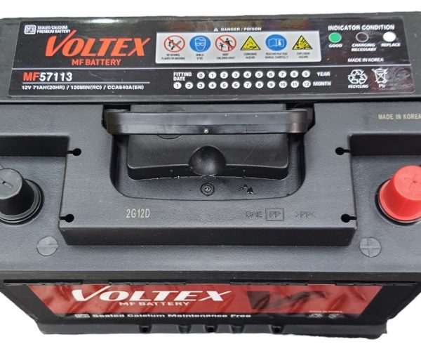 Bateria Voltex 71 Ah 640 Cca Nissan Np300 Positivo Derecho