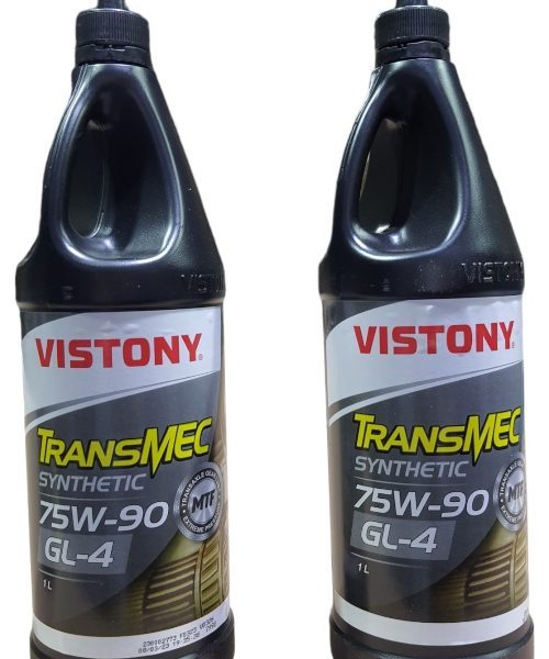 Aceite Transmision 75w90 Api Gl4 Sintetico Vistony 2 Litros