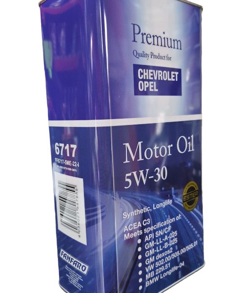 Aceite 5w30 Acea C3 Premium Chevrolet Opel 5 Litros
