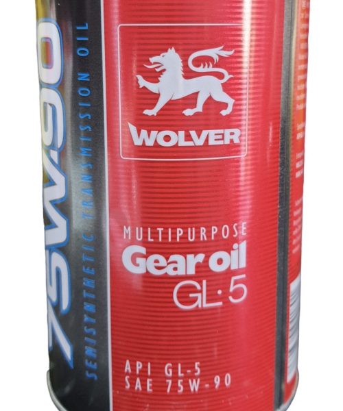 Aceite 75w90 Wolver Api Gl5 Ls 1 Litro Made In Alemania