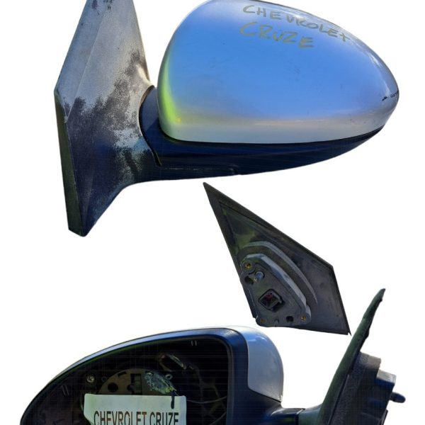 Espejo Retrovisor Chevrolet Cruze Sin Vidrio Lado Piloto