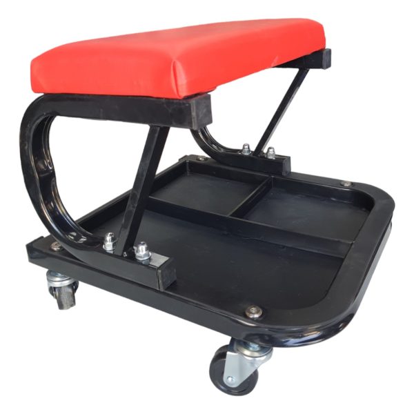 Asiento De Mecanico Con Ruedas 33.5 Cm Alto Envio Gratis