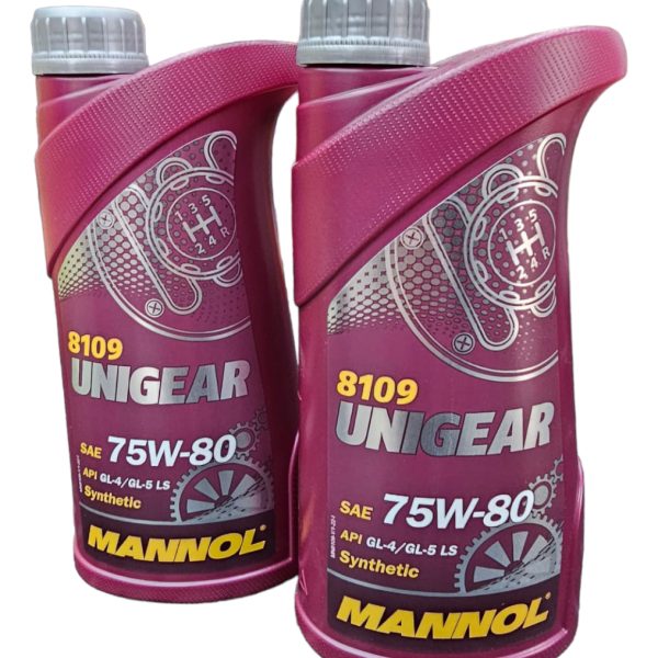 Aceite 75w80 Mannol Api Gl4 -gl5 Ls Para Transmisiones 2 Lts
