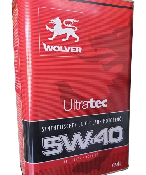 Aceite 5w40 Wolver Ultratec Para Dpf 4 Lts , Origen Aleman