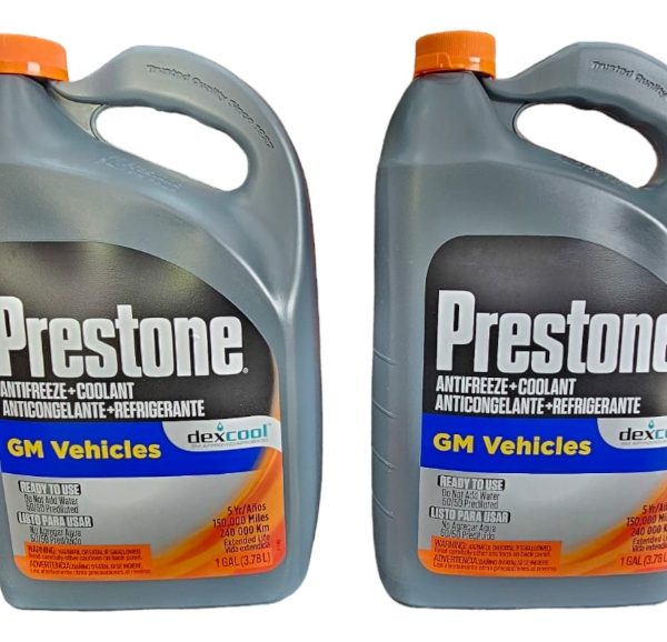 Coolant Prestone Dexcool Gm 50/50 Color Naranja 7.56 Lts