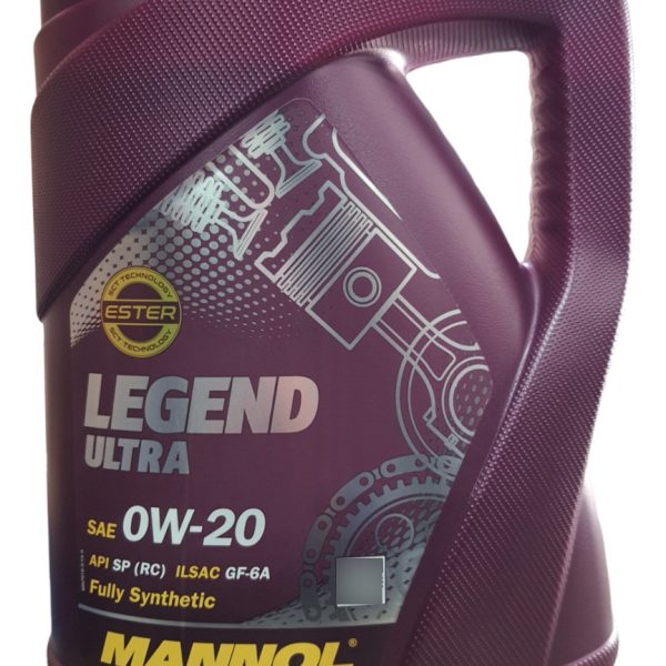 Aceite 0w20 Mannol Ultra Legend 5 Litros