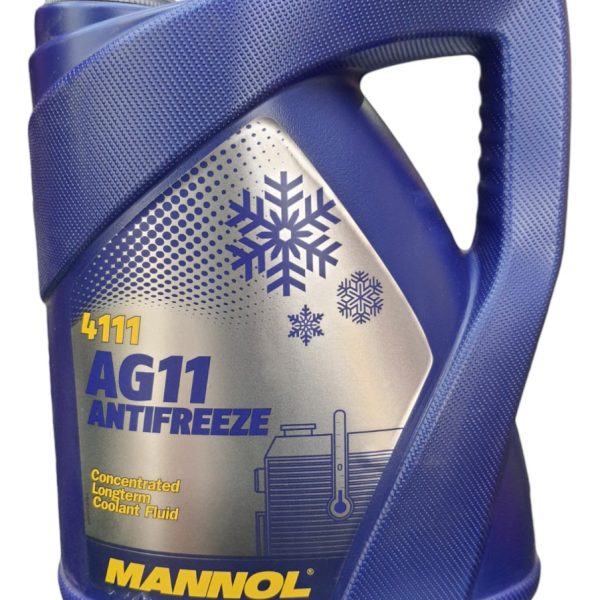 Anticongelante Refrigerante Mannol Color Azul -40 /+125 5 Lt