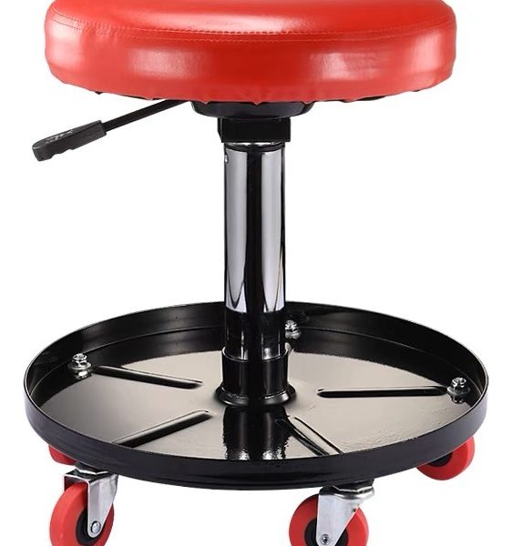 Taburete O Piso Para Garage Con Bandeja Para Herramientas