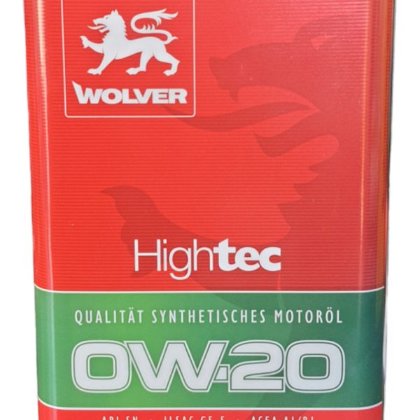 Aceite 0w20 Wolver High Tec 4 Litros