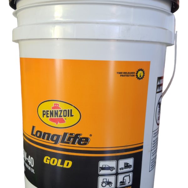 Aceite Penzoil Gold 15w40 Long Life Balde 18.9 Lts