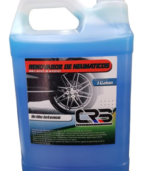 Renovador De Neumaticos C R S Extra Brillo Calidad , 3.78 L