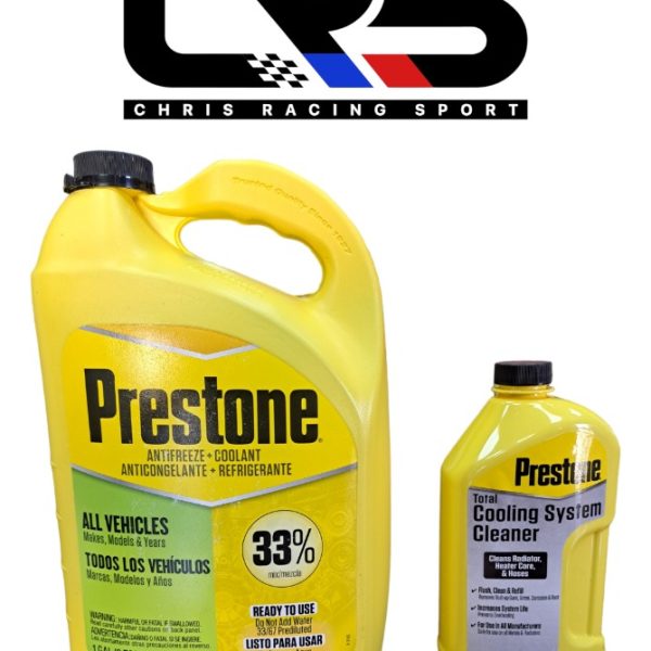 Coolant Verde Prestone Al 33% +limpiador De Radiador Oferta!