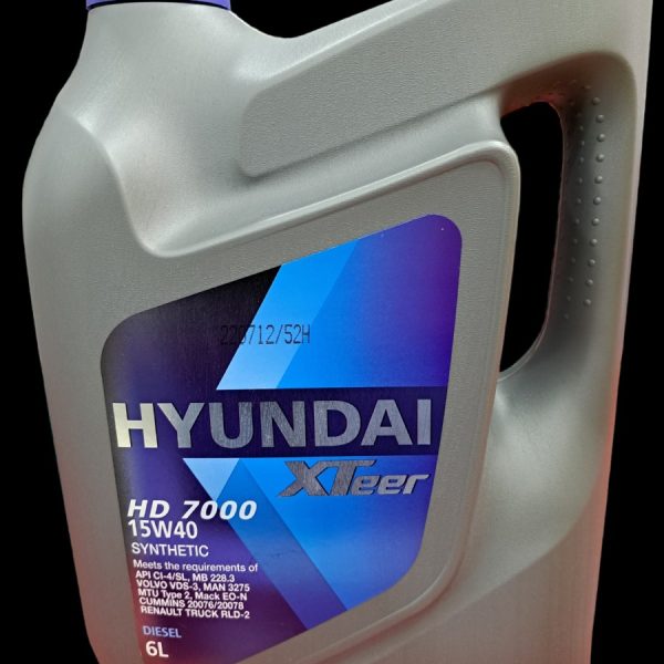 Aceite 15w40 Hyundai 6 Litros Ultra Diesel Sintetico