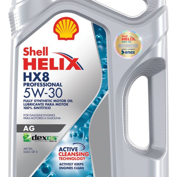 Aceite Para Motor 5w-30 Shell Helix Hx8 Professional Ag 4l