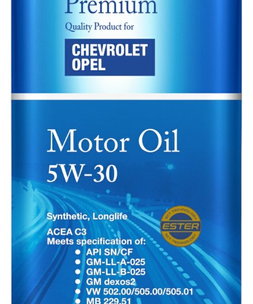 Aceite 5w30 Chevrolet Opel Sn/cf Acea C3 Para Dpf 5 Litros