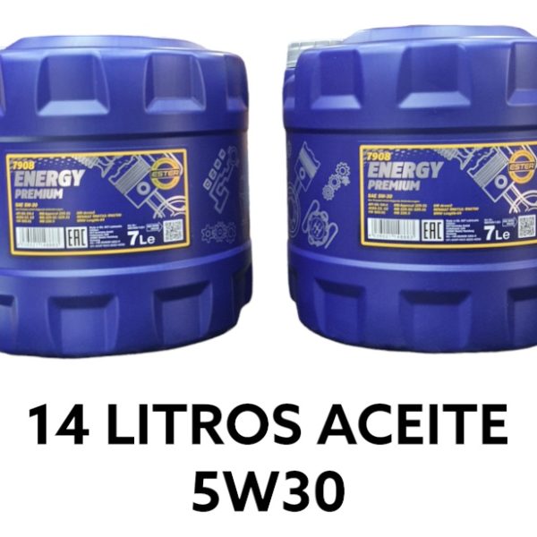 Aceite Mannol 5w30 Premi7m Energy 14 Litros , Aleman