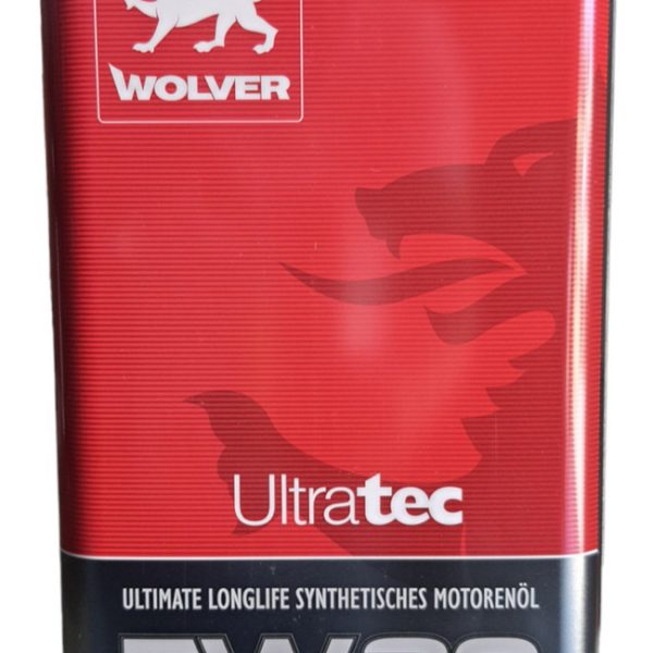 Aceite 5w30 Wolver Ultratec 5 Litros , Apto Para Diesel Dpf