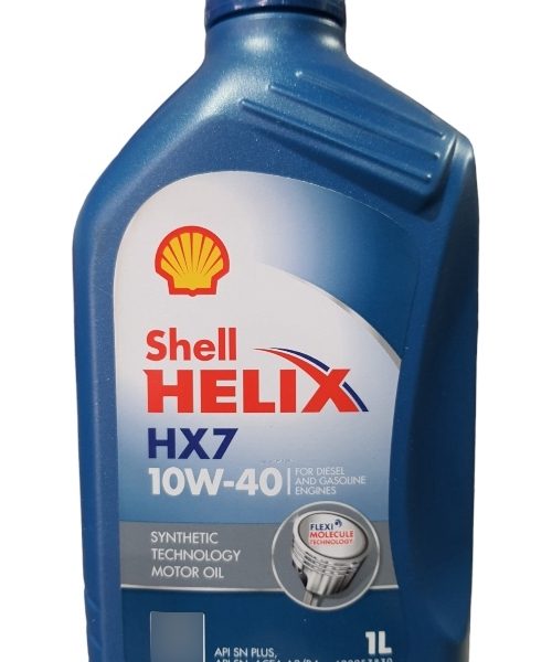 Aceite 10w40 Shell Hx7 Bencinero Y Diesel 1 Litro