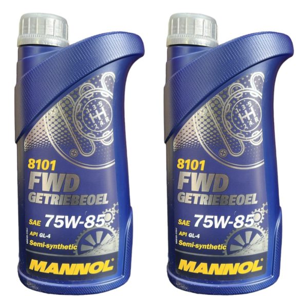 Aceite 75w85 Api Gl4 Mannol Caja De Cambios Transmision 2 Lt