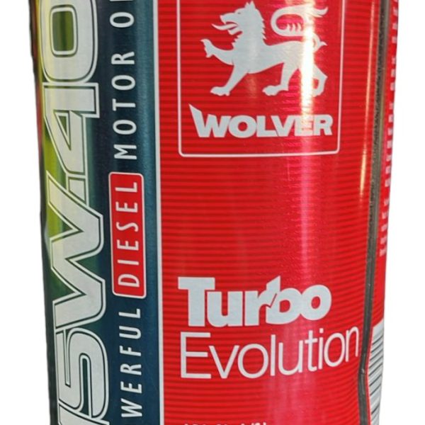 Aceite 15w40 Wolver Turbo Evolution 1 Litro