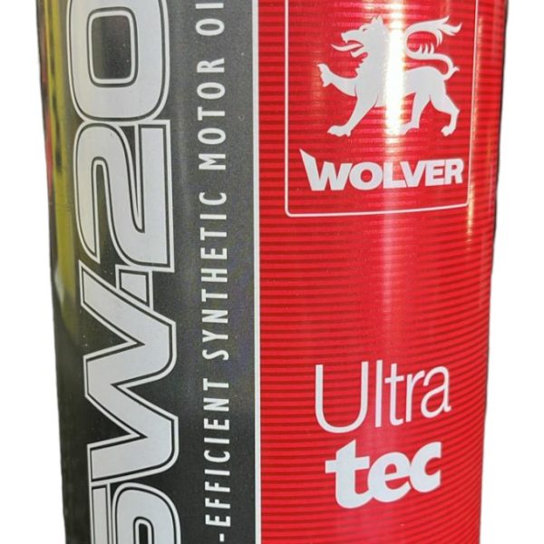 Aceite 5w20 Wolver Ultratec Sintetico 1 Litro