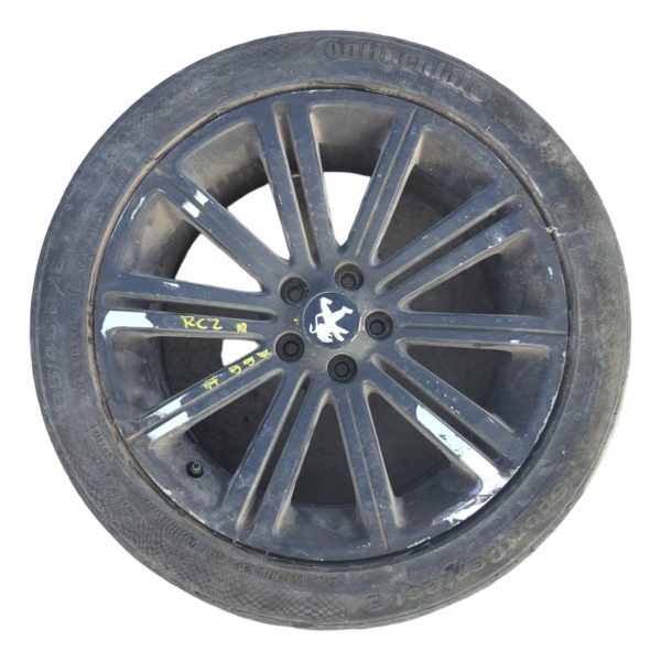Llanta Aro 18 Peugeot Rcz Usado Original Neumatico Malo