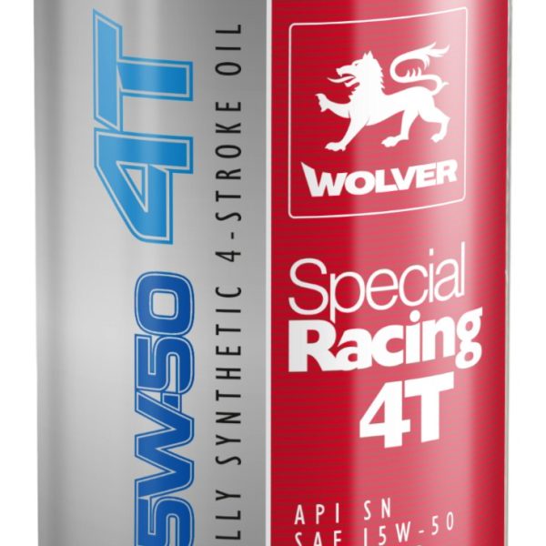 Aceite Moto 15w50 T Wolver Four Stroke Special Racing 1 Lts