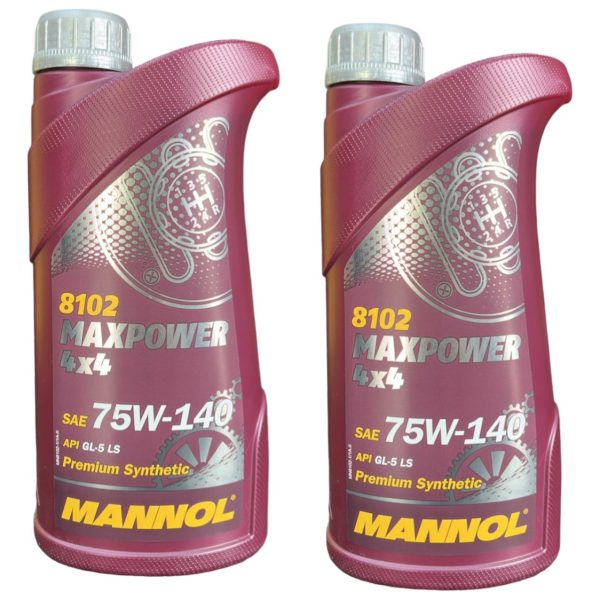 Aceite 75w140 Ls Mannol Diferencial Y Cajas De Cambios 2 Lts