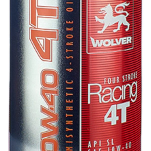 Aceite Moto 4t Wolver 10w40 Four Stroke Racing 4t 1 Litro