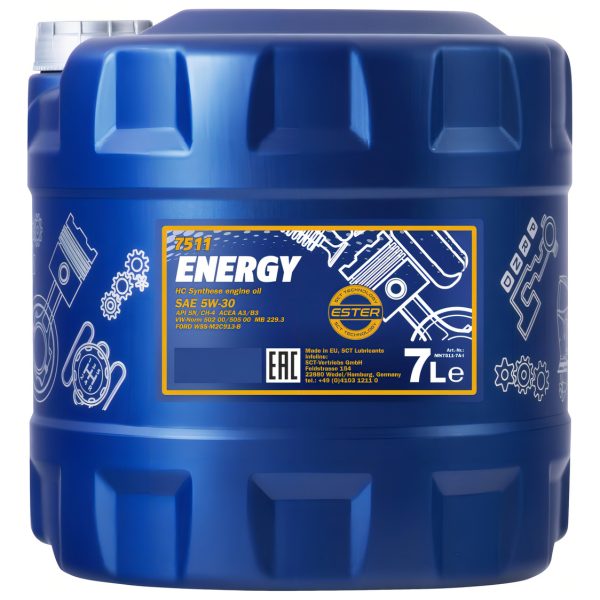 Aceite Para Motor Mannol Sintético 5w-30 Para Autos, Pickups & Suv