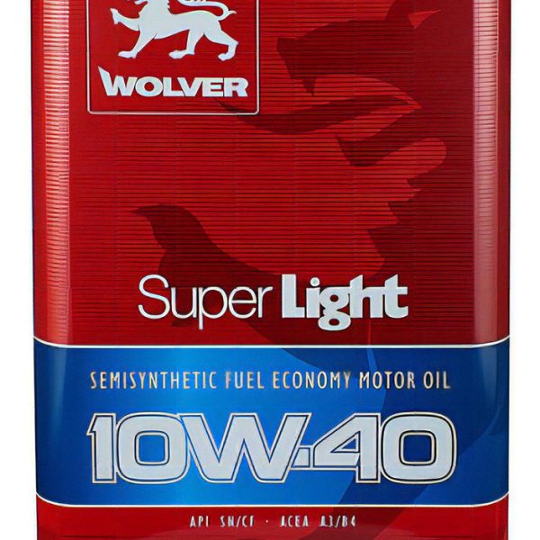 Aceite Para Motor Wolver Super Light 10w40 Para Autos, Pickups & Suvs X 4lts